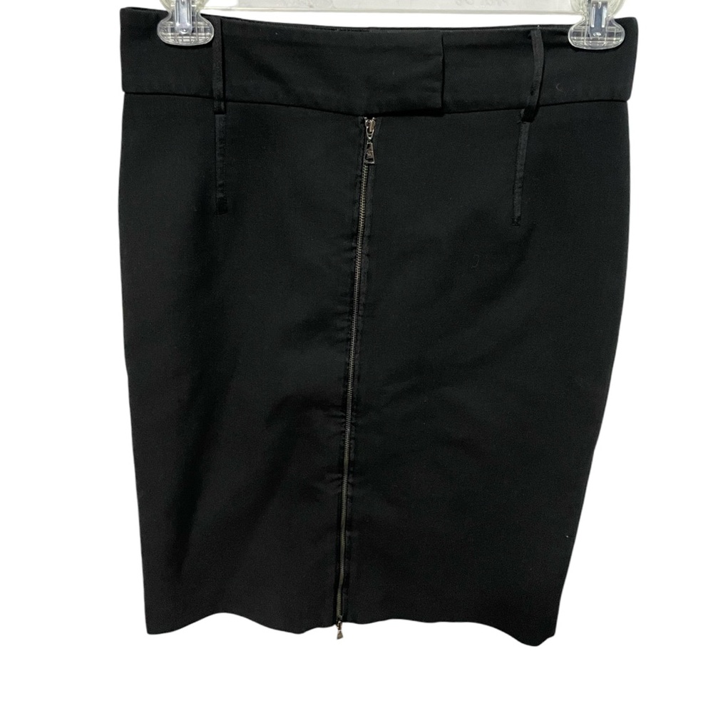Zara Woman  black Zip Front Pencil Skirt US size 8